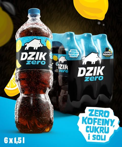 DZIK® ZERO COLA LEMON 1,5l