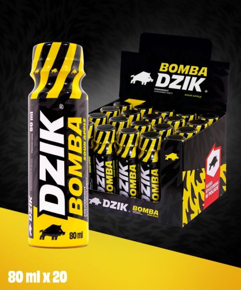 DZIK® BOMBA PREWORKOUT SHOT SOUR APPLE