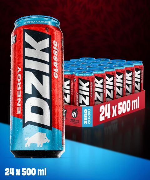 DZIK® ENERGY ZERO KALORII 500ml