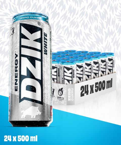 DZIK® ENERGY WHITE 500ml