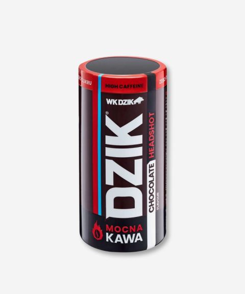 DZIK® KAWA HEADSHOT - HIGH CAFFEINE - CZEKOLADOWA