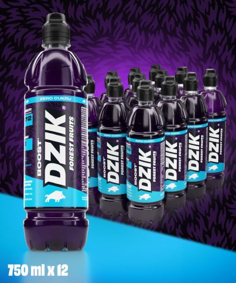 DZIK® BOOST FOREST FRUITS 750ML