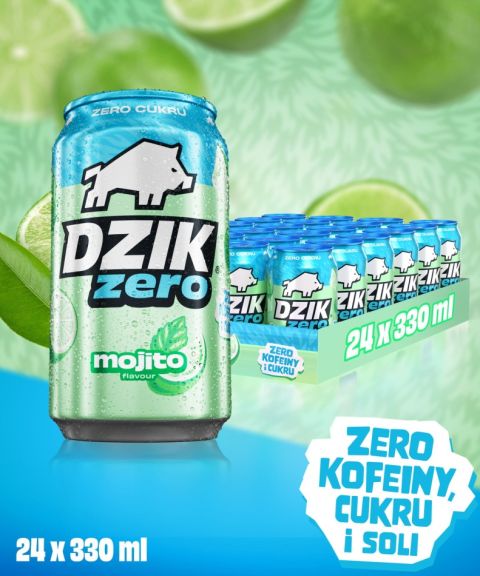 DZIK® ZERO MOJITO 330ml