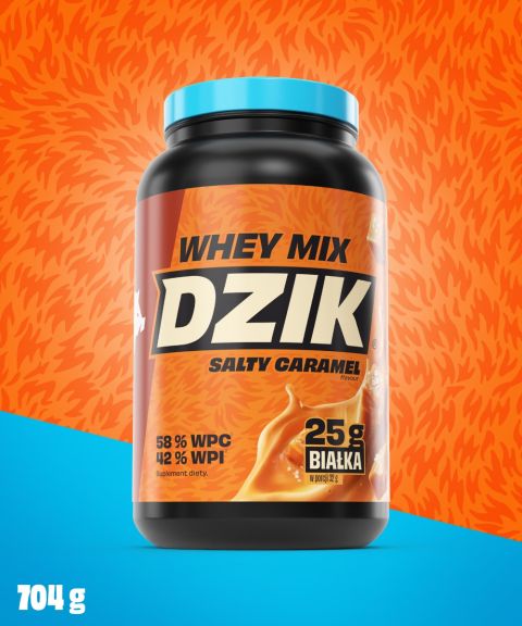 DZIK® ODŻYWKA BIAŁKOWA SALTY CARAMEL
