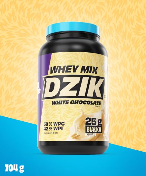 DZIK® ODŻYWKA BIAŁKOWA WHITE CHOCOLATE