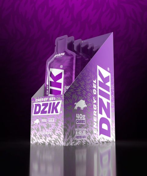 DZIK® ENERGY GEL GRAPE