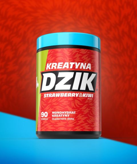 DZIK® KREATYNA TRUSKAWKA-KIWI