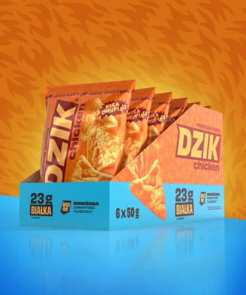 DZIK® CHIPSY PROTEINOWE KURCZAK