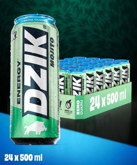 DZIK® ENERGY ZERO KALORII MOJITO 500ml
