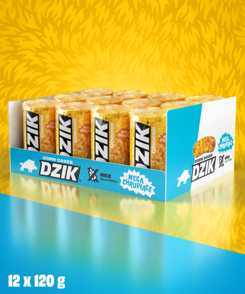 DZIK® WAFLE KUKURYDZIANE SEROWE