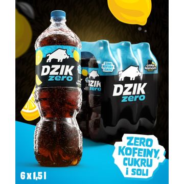 DZIK® ZERO COLA LEMON 1,5l
