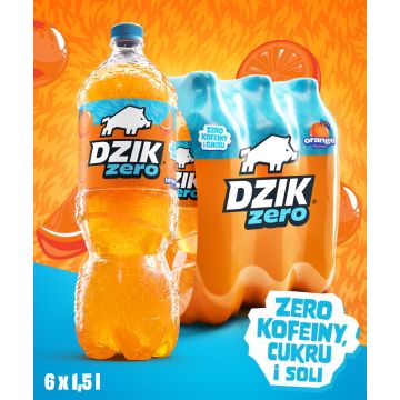 DZIK® ZERO ORANGE 1,5l