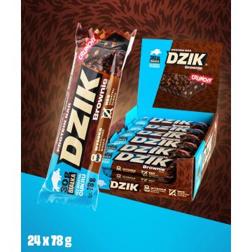 DZIK® BATON PROTEINOWY BROWNIE