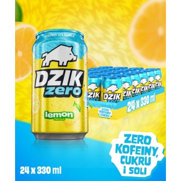 DZIK® ZERO LEMON 330ml