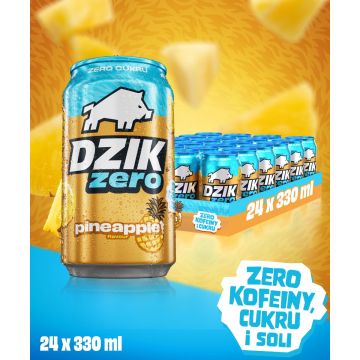DZIK® ZERO PINEAPPLE 330ml