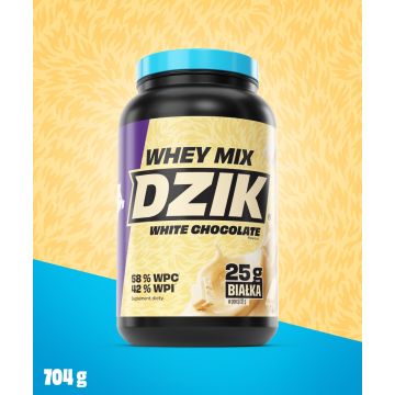 DZIK® ODŻYWKA BIAŁKOWA WHITE CHOCOLATE