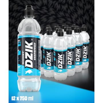 DZIK® BOOST ZERO GREJPFRUT 750ml