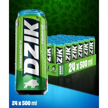 DZIK® ENERGY ZERO KALORII TROPIC 500ml 