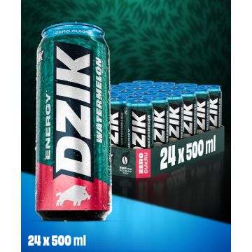 DZIK® ENERGY ZERO KALORII ARBUZ 500ml