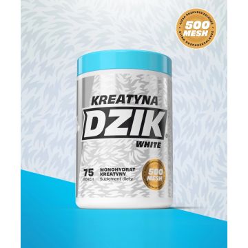 DZIK® KREATYNA MESH WHITE
