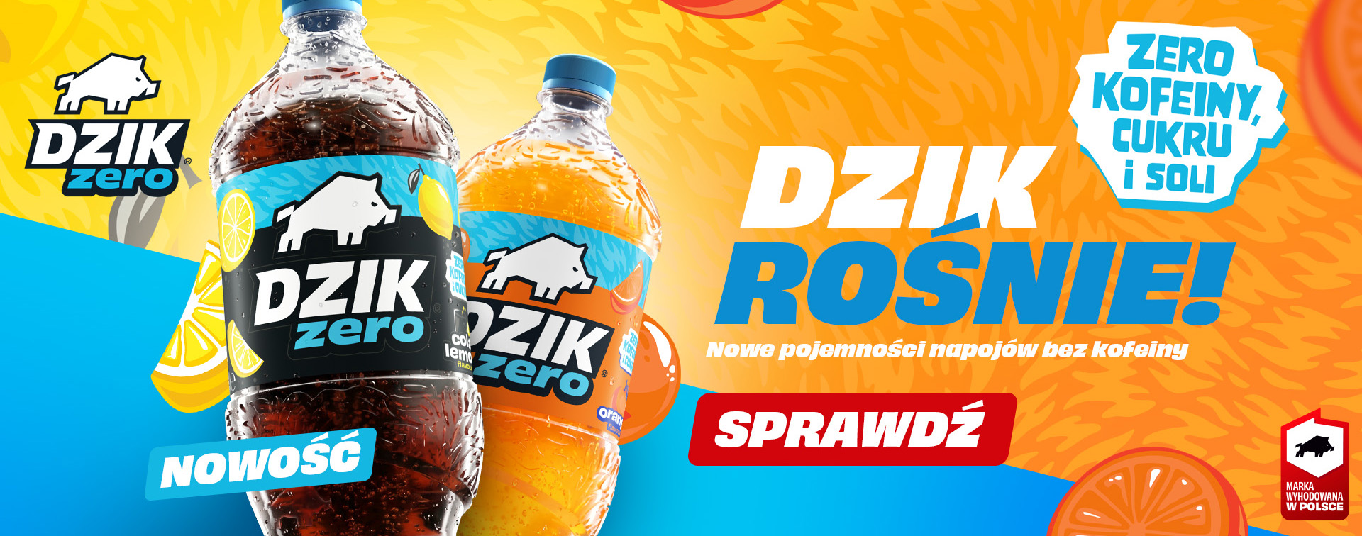 DZIK ZERO PET 1.5L