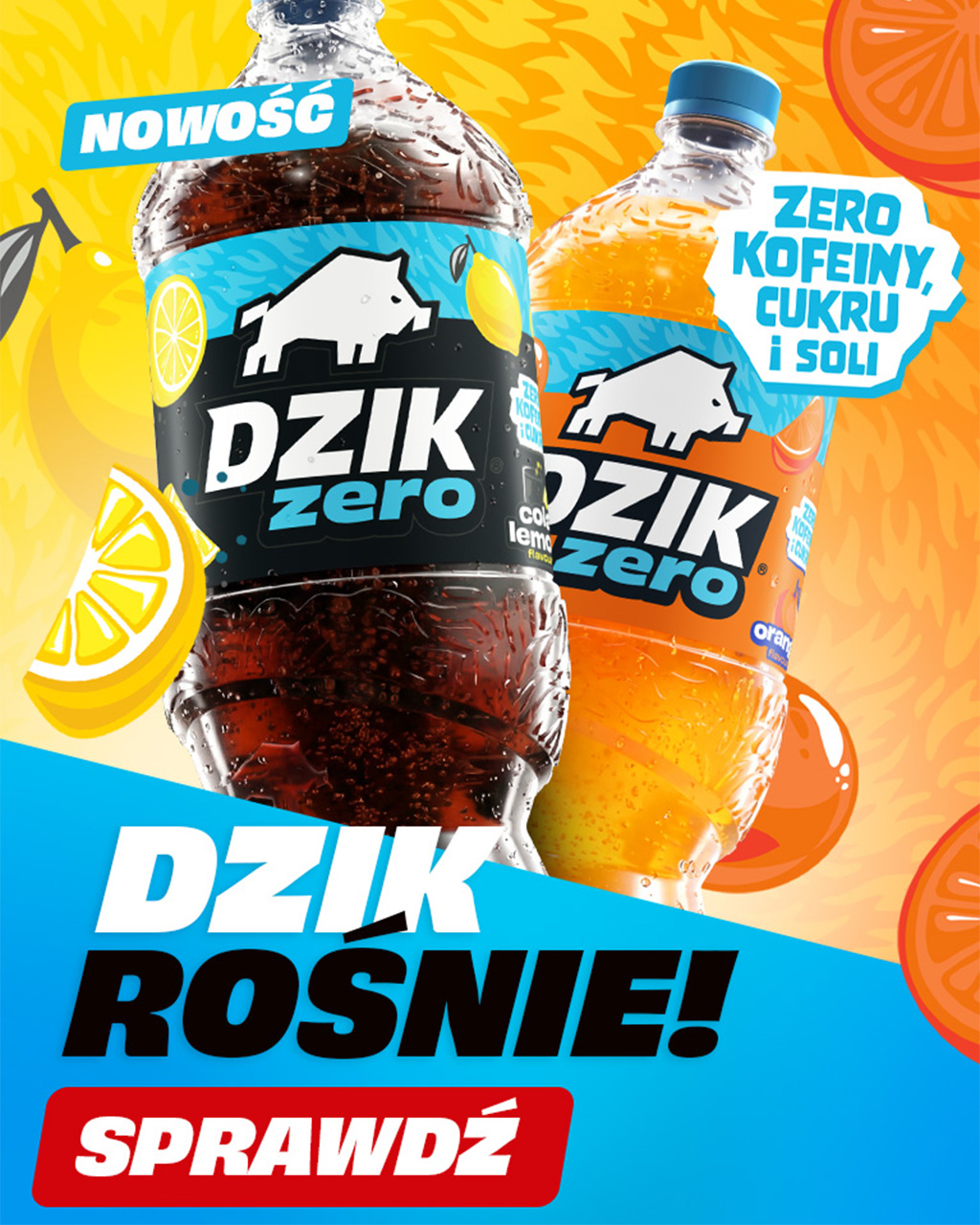 DZIK ZERO PET 1.5L